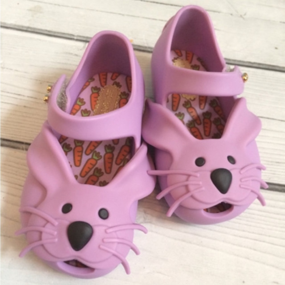 New Mini Melissa Purple Bunny Maryjane’s